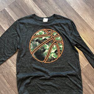 Basketball Long Sleeve Tshirt - Large